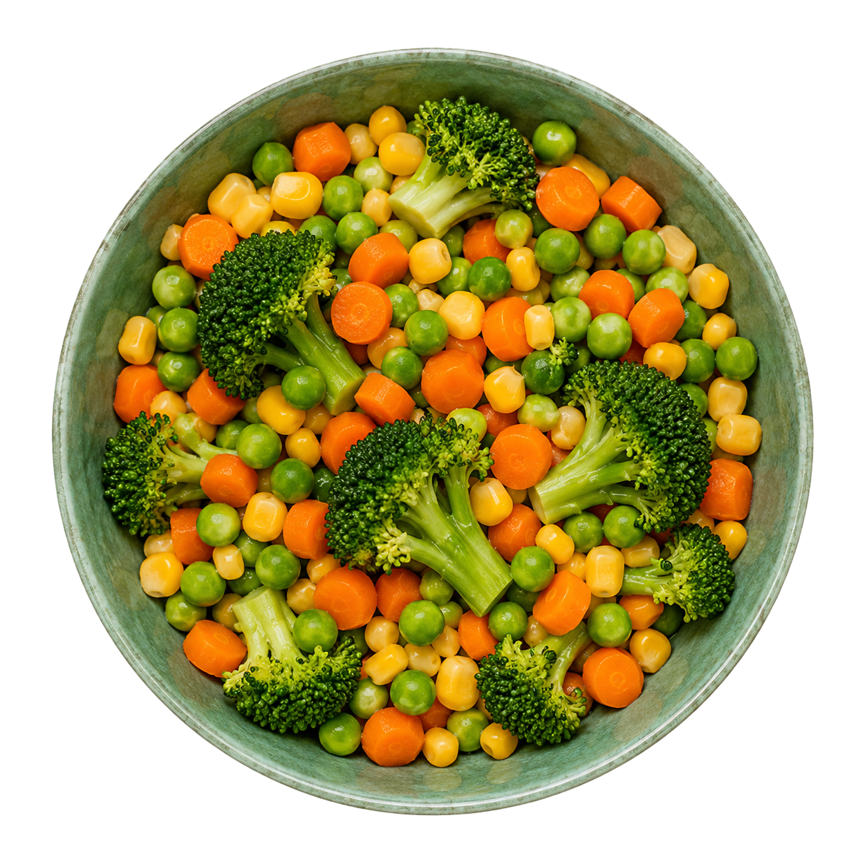 Preparo culinário com vegetais frescos da terra